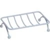 Unbranded Bath Sink Counter Top Metal Soap Dish Color White