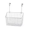 Spectrum Grid 10.125 in. W x 6.625 in. D x 11.25 in. H Over the Cabinet Medium Basket in White