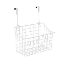 Spectrum Grid 10.125 in. W x 6.625 in. D x 11.25 in. H Over the Cabinet Medium Basket in White 8 Spectrum Grid 10.125 in. W x 6.625 in. D x 11.25 in. H Over the Cabinet Medium Basket in White -Bathroom Accessories Sales white spectrum makeup organizers 56200 c3 1000